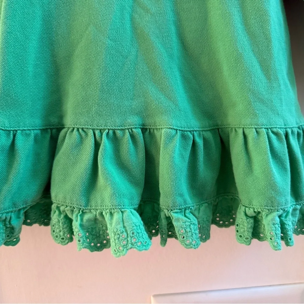 Ralph Lauren Long Sleeve Polo Dress & Diaper Cover